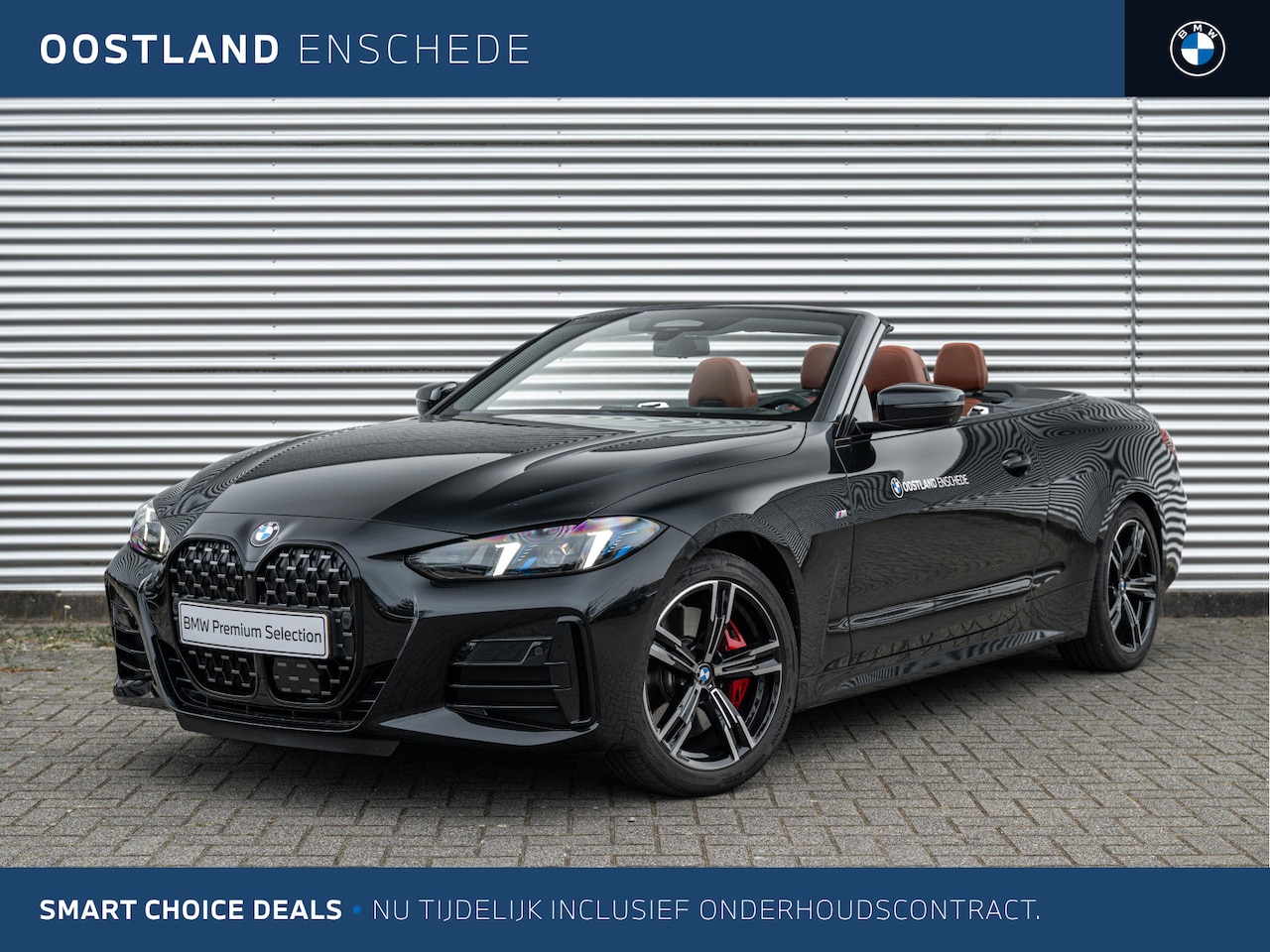 BMW 4-serie Cabrio - 430i xDrive High Executive M Sport Automaat / Trekhaak / Adaptieve LED / M Adaptief onders - AutoWereld.nl