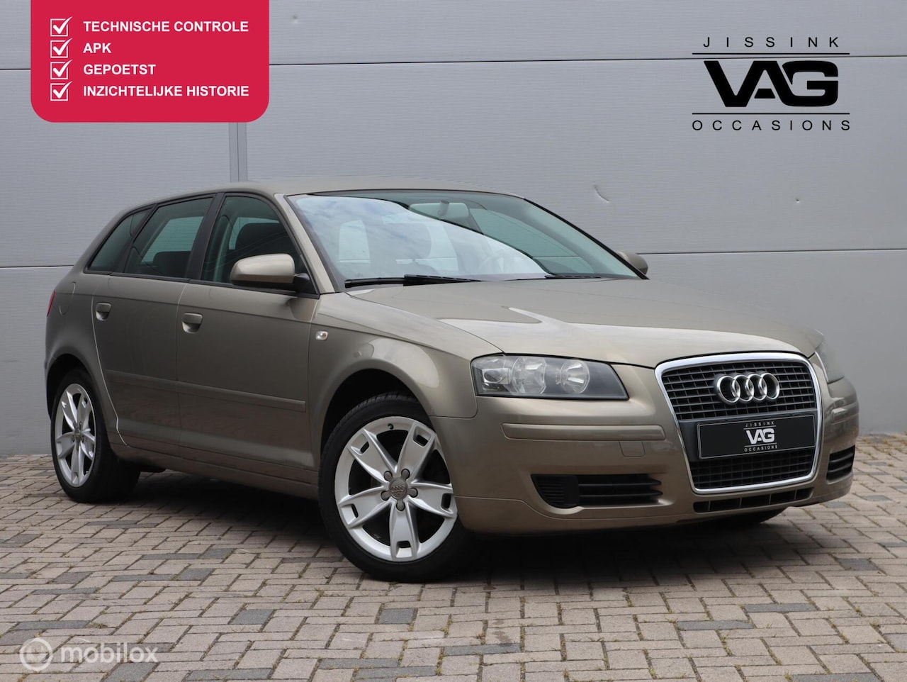 Audi A3 Sportback - 1.8 TFSI Trekhaak Clima Cruise Navi NL Auto - AutoWereld.nl