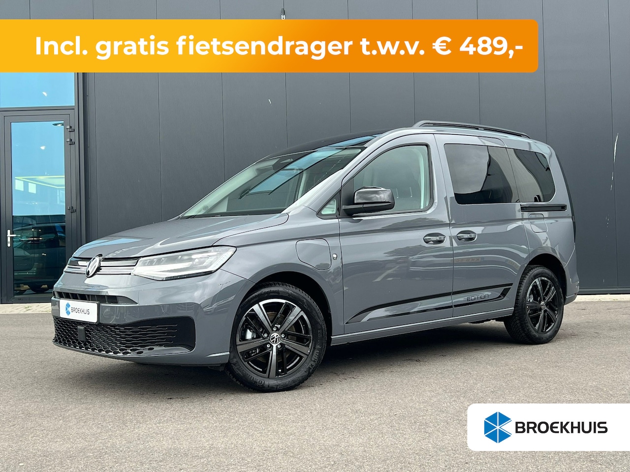 Volkswagen Caddy - Kombi Limited Edition 1.5 e-Hybrid Limited Edition | Trekhaak | Zwart dak | PHEV | Ergo co - AutoWereld.nl