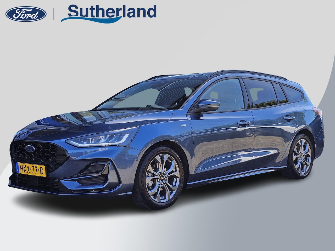 Ford Focus Wagon - 1.0 EcoBoost Hybrid ST Line | Chrome Blue | Winter Pack | Driver Assistance Pack | NL Auto - AutoWereld.nl