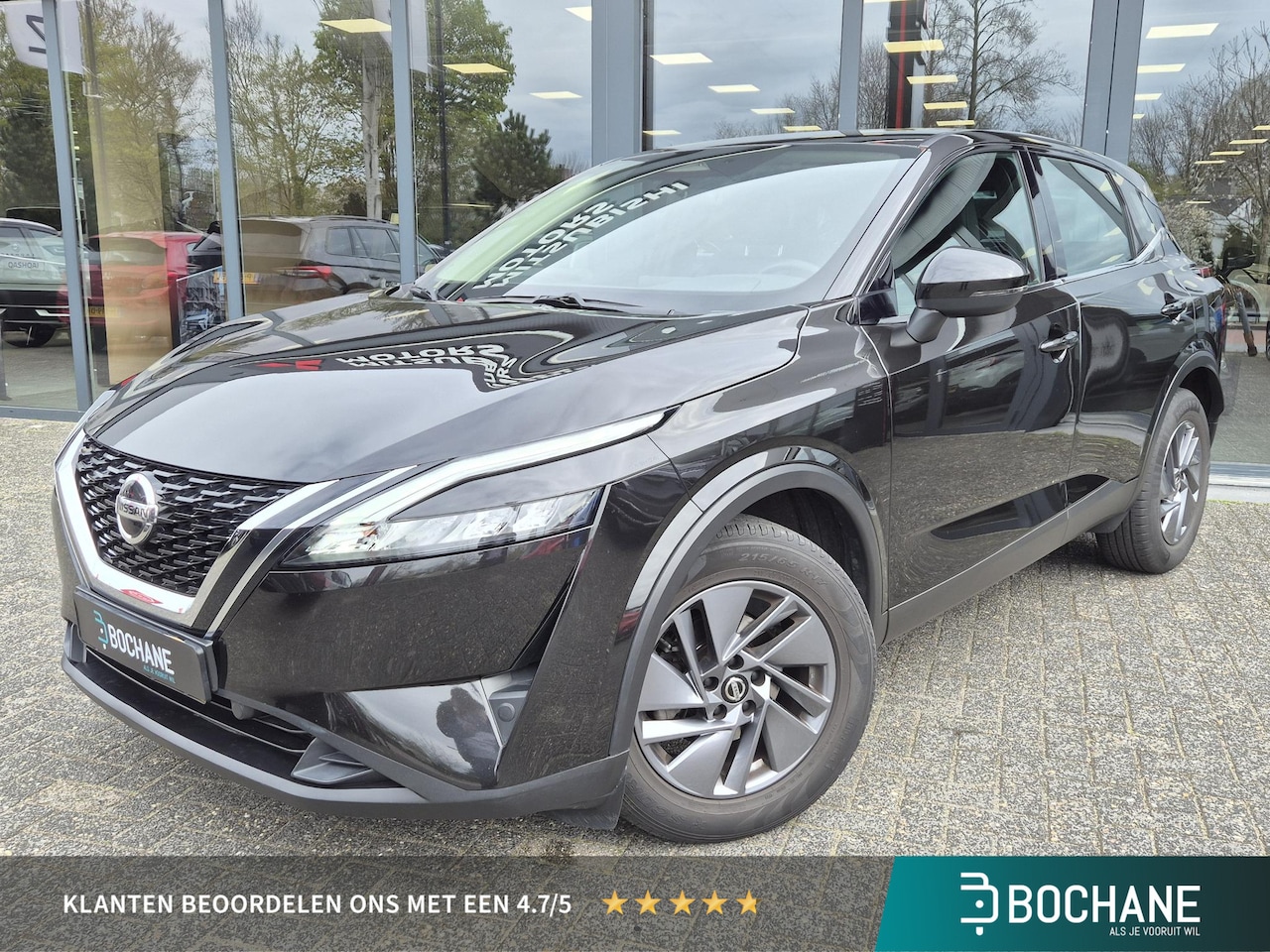Nissan Qashqai - 1.3 MHEV Xtronic Business Access N-Connecta | Lederen bekleding | Camera | Stoelverwarming - AutoWereld.nl