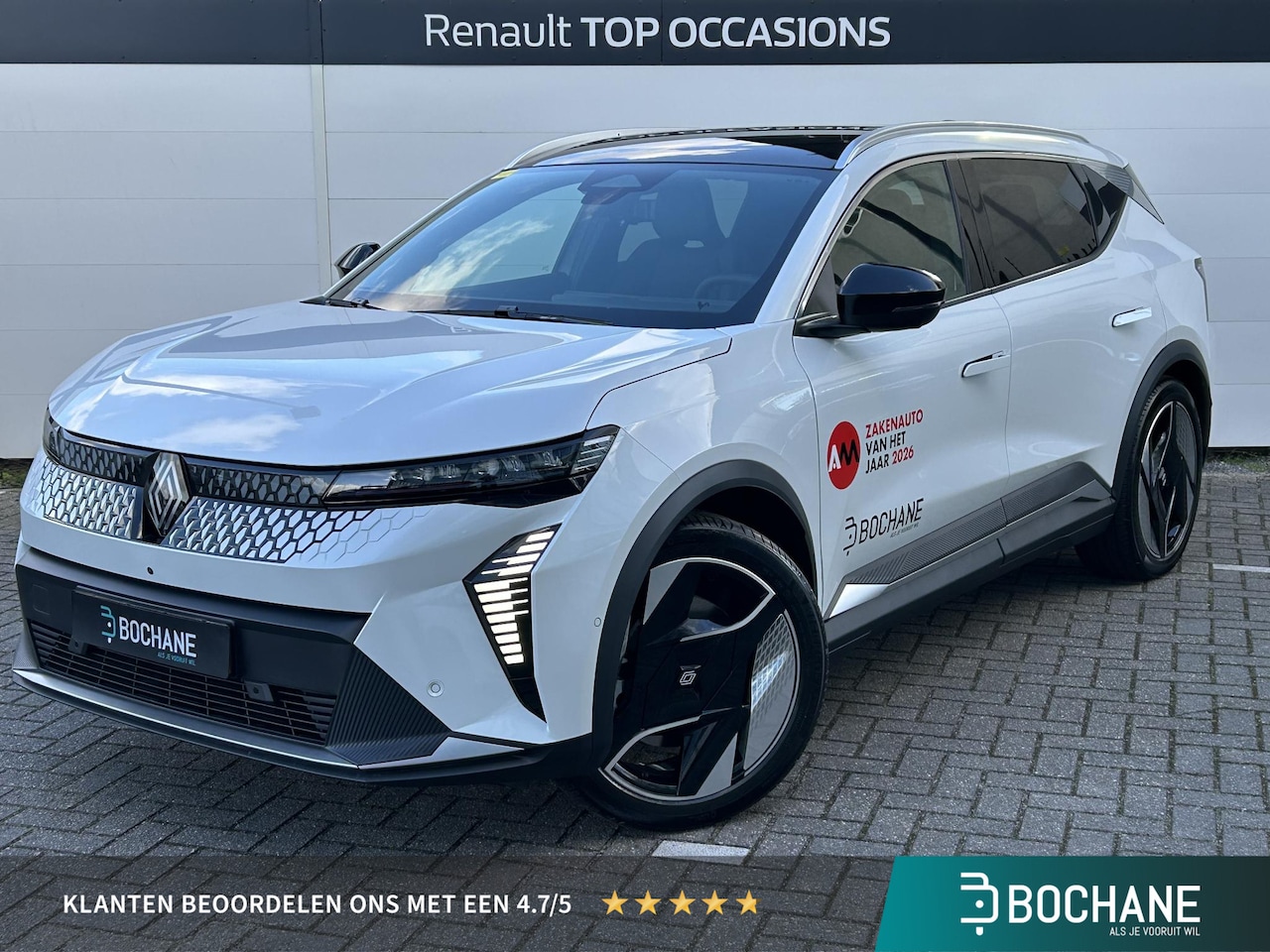 Renault Scenic E-Tech - Iconic 220 pk Long Range | Solarbay Panoramisch Dak | Pack Comfort Premium | Harman Kardon - AutoWereld.nl
