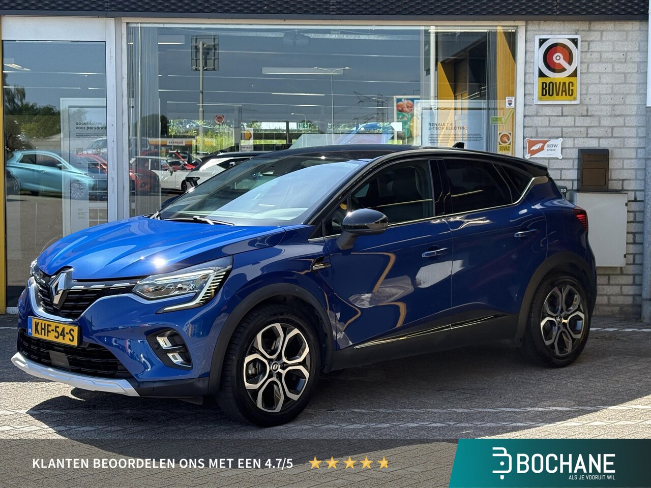 Renault Captur - 1.6 E-Tech Hybrid 145 Intens | Navigatie | Achteruitrijcamera | Lichtmetaal 18'' | Climate - AutoWereld.nl