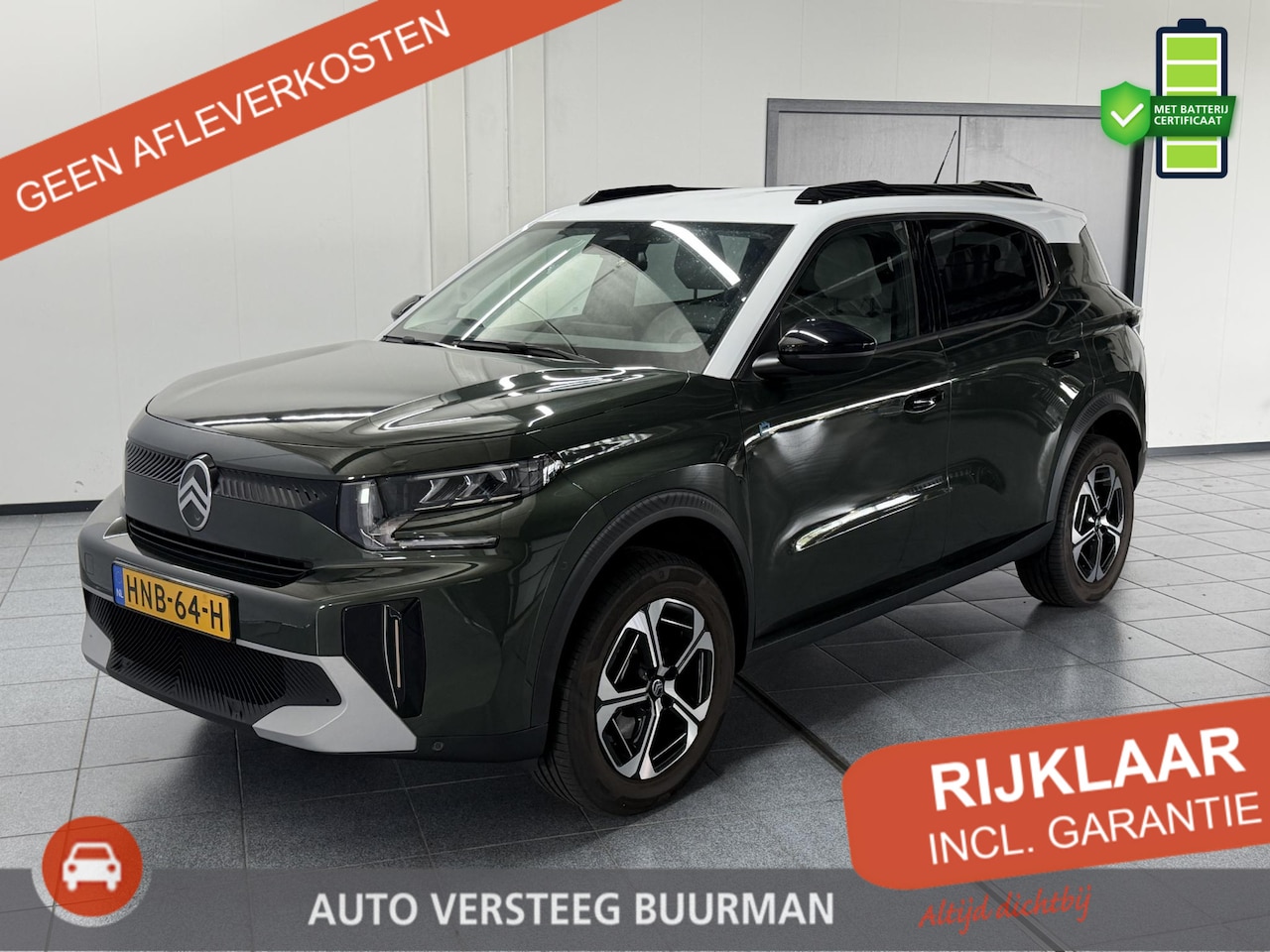 Citroën Ë-C3 Aircross - Max 44kWh Max 113pk 44 kWh - AutoWereld.nl