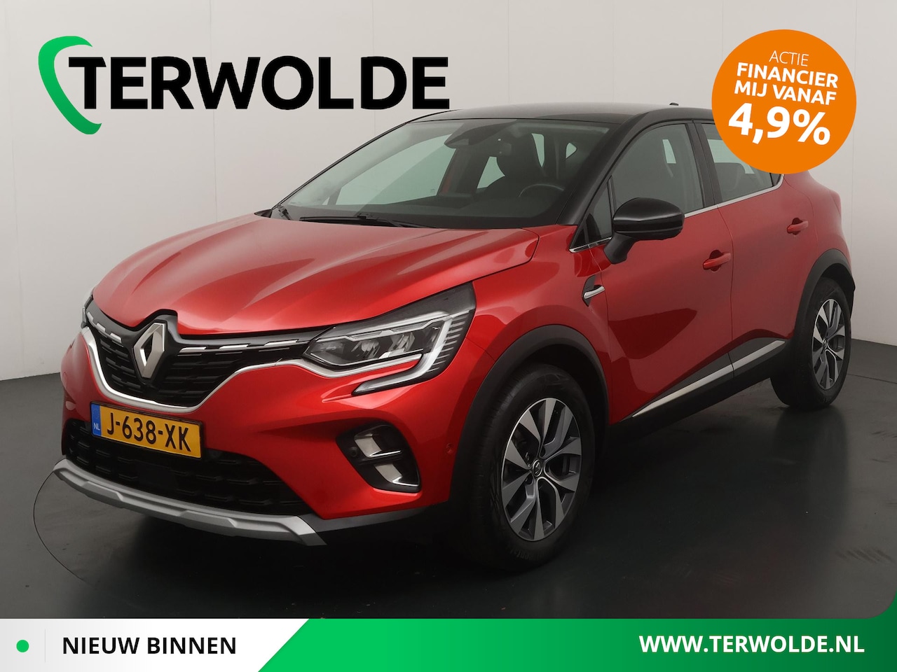 Renault Captur - TCe 100 Intens | Parkeercamera | Navigatie | Climate Control | - AutoWereld.nl