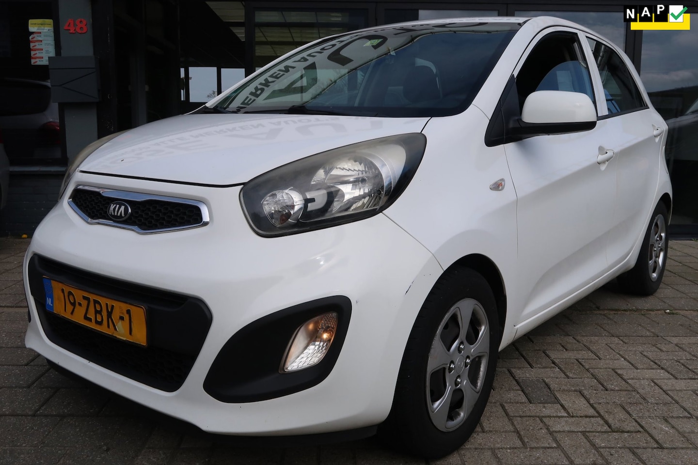 Kia Picanto - 1.2 CVVT ISG Comfort Pack *Rijklaarpijs *Airco *USB/AUX - AutoWereld.nl