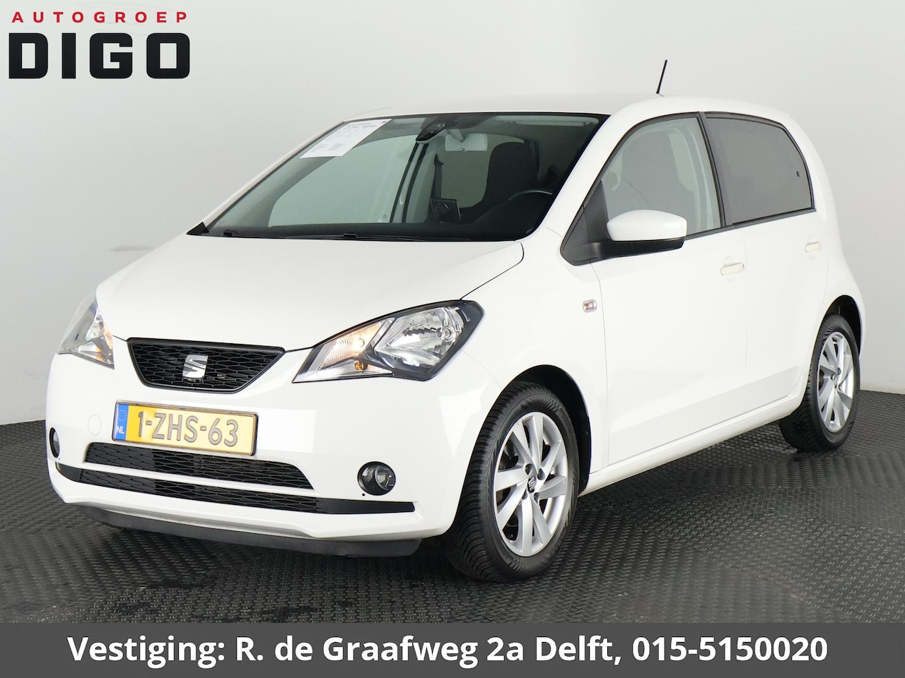 SEAT Mii - 1.0 Sport Dynamic | Navigatie | Parkeersensoren | 1e eigenaar | Airco | - AutoWereld.nl