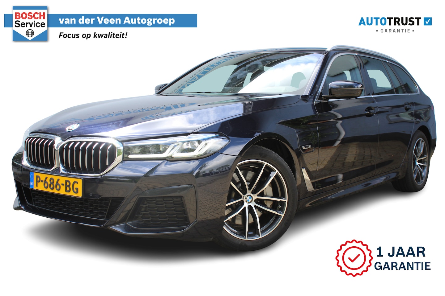 BMW 5-serie Touring - 520e Business Edition Plus M-sport | Incl. 12 maanden Garantie | 1e Eigenaar | BMW Laser k - AutoWereld.nl