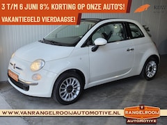 Fiat 500 C - 1.2 Sport, open dak, airco, half leer, 15" lmv