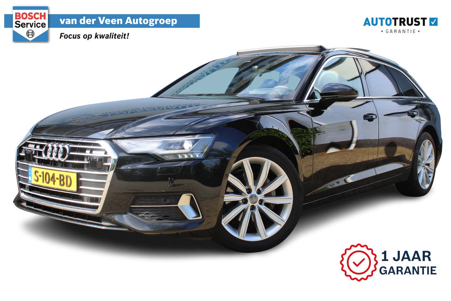 Audi A6 Avant - 40 TDI S edition | Incl. 12 maanden Garantie | Panorama dak | Elektrisch wegklapbare trekh - AutoWereld.nl