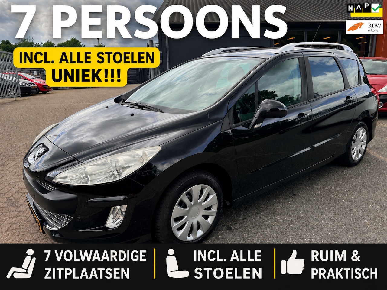 Peugeot 308 SW - 1.6 VTi XS/7 Zits/Panorama Dak/Pdc/Cruise Control!!! - AutoWereld.nl