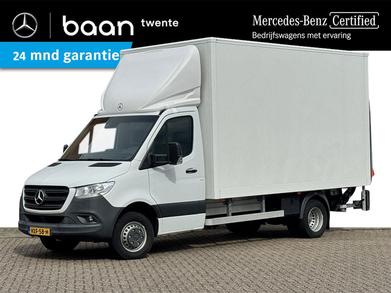Mercedes-Benz Sprinter - 516 Bakwagen + Laadklep Dhollandia | Certified 24 mnd garantie - AutoWereld.nl