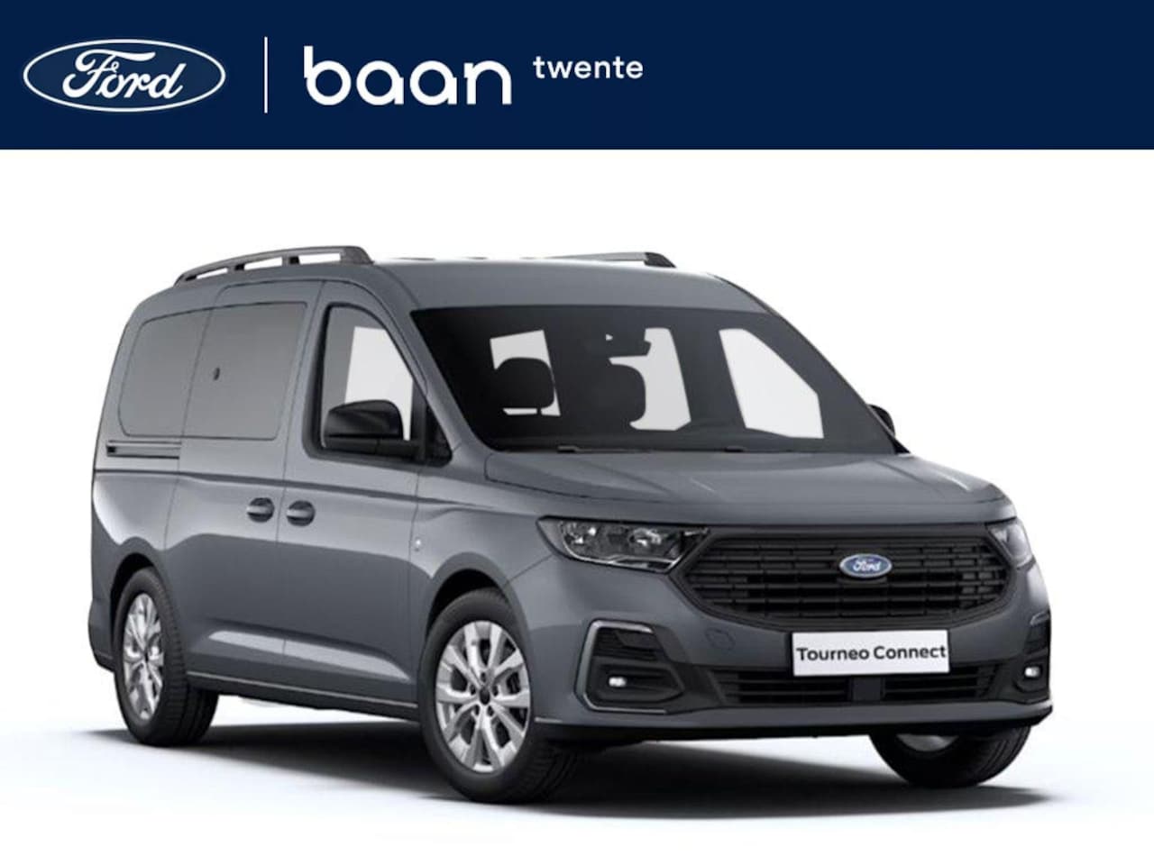 Ford Tourneo Connect - 1.5 PHEV L2 Titanium | Trekhaak | 7 zitplaatsen | Leer | LED  v+a | Adaptive Cruise C. | - AutoWereld.nl