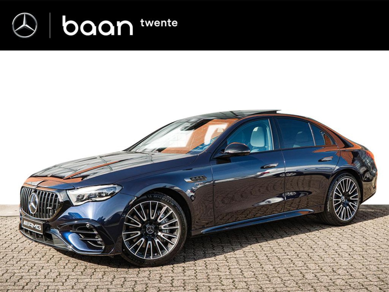 Mercedes-Benz E-klasse - AMG 53 4-Matic+ Night Edition | Premium Plus | AMG Nightpakket I & II | Distronic | Achter - AutoWereld.nl