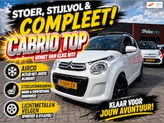 Citroën C1 - 1.0 VTi Airscape Shine*Panoramadak*Cabriolet*Multimedia*Clima Airco*Luxe Uitvoering
