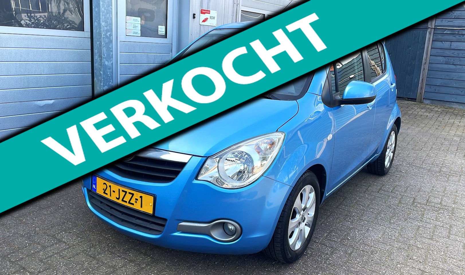 Opel Agila - 1.2 Enjoy 2009-Airco-Velgen- Elek.Pakket-New APK - AutoWereld.nl