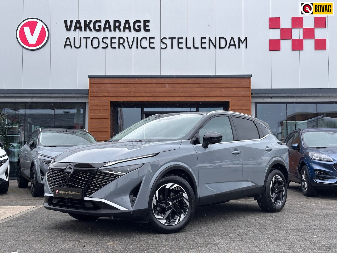 Nissan Qashqai - 1.3 MHEV Xtronic N-Connecta|Panodak|Cold Pack|360 Camera|Elektr Kofferklep|Head-Up - AutoWereld.nl