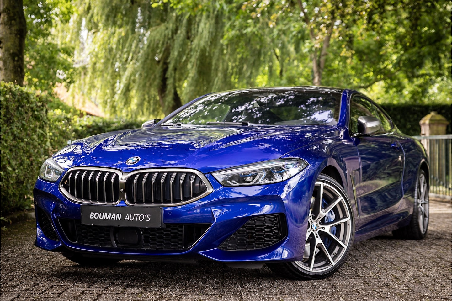 BMW 8-serie - M850i xDrive Individual San Marino Carbon Dak Adaptive Chassis Soft Close Crystal Clarity - AutoWereld.nl