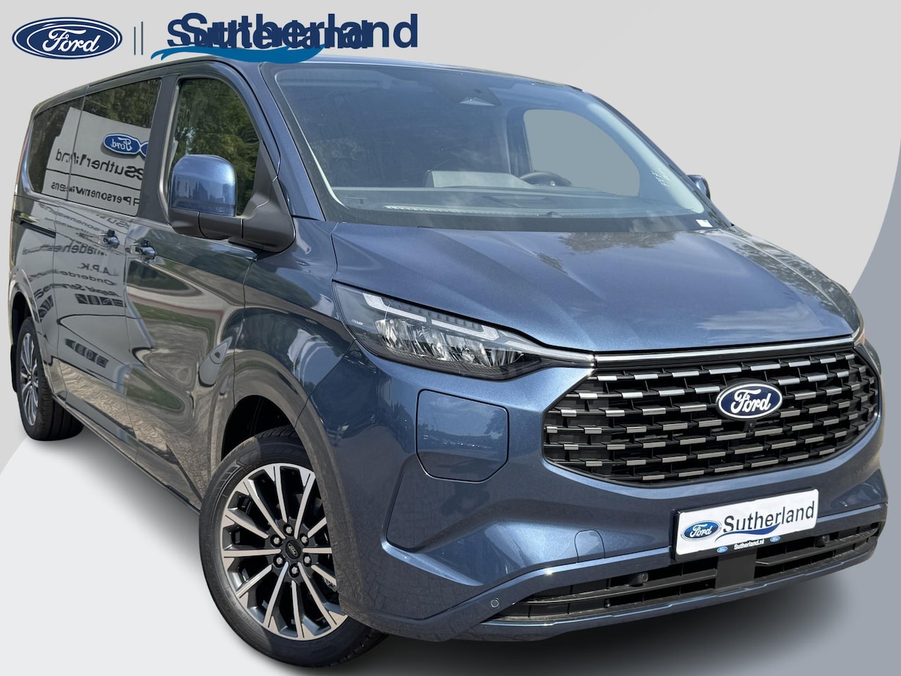 Ford Transit Custom Tourneo - 340 2.5 PHEV L2H1 Titanium X 233pk | 16-weg elek. AGR-stoel | Handsfree elek. dubbele zijs - AutoWereld.nl