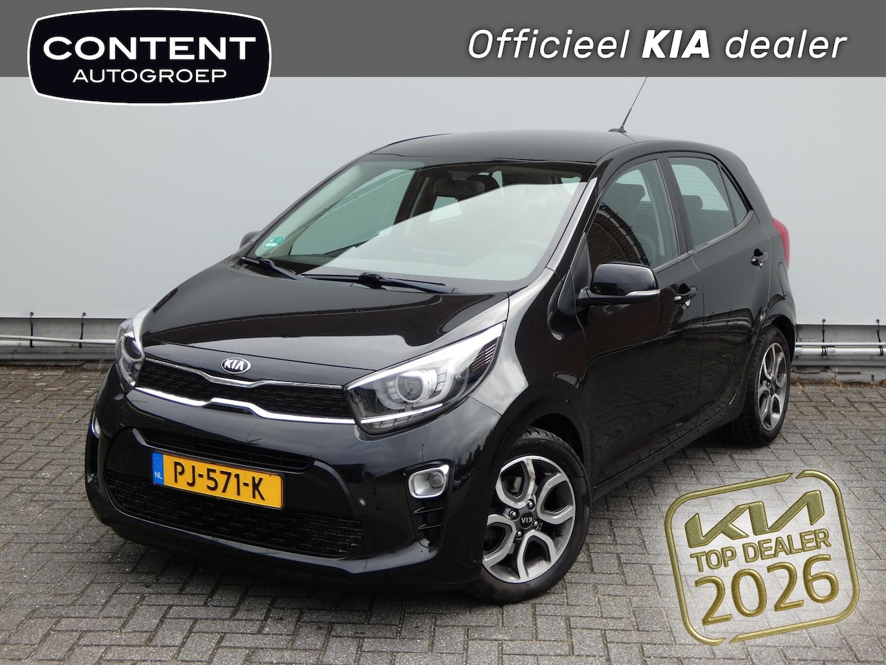 Kia Picanto - 1.0 CVVT 67pk 5-zits First Edition I Navigatie - AutoWereld.nl