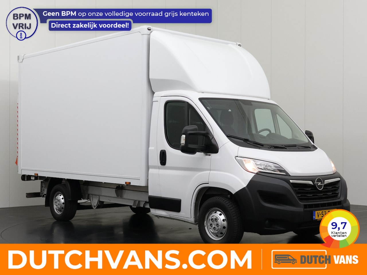 Opel Movano - 140PK Bakwagen+Laadklep | Multimedia | CAmera | Airco | Cruise | Dakspoiler | 1046 Kg Laad - AutoWereld.nl