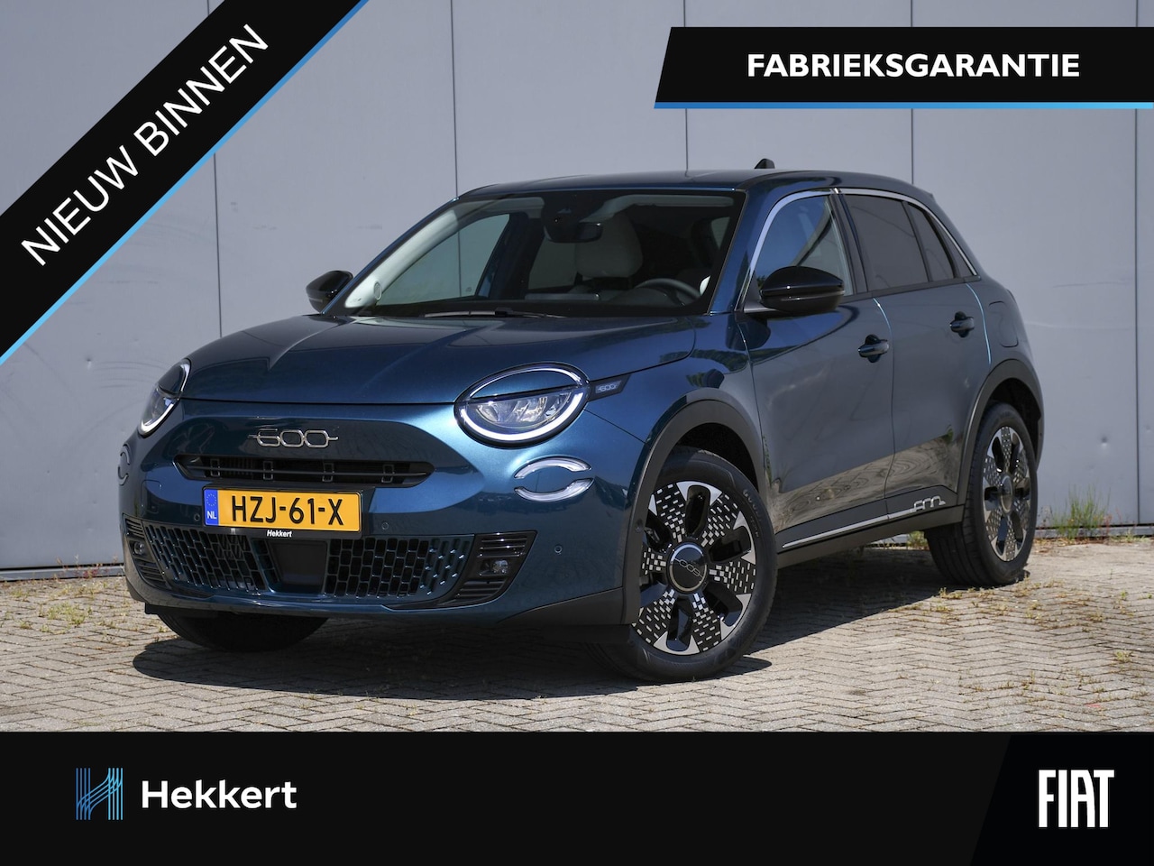 Fiat 600 - La Prima 1.2 Hybrid 110pk Automaat 18''LM | LEDER | DODE HOEK | CAMERA | STOELVERW. | ADAP - AutoWereld.nl