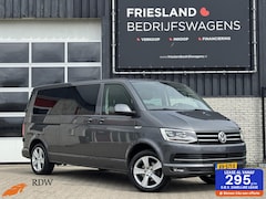 Volkswagen Transporter - 2.0 TDI 150pk Dubbele Cabine Highline Trekhaak/Leder/Adap.Cruise/Carplay/LED/Navi/18"