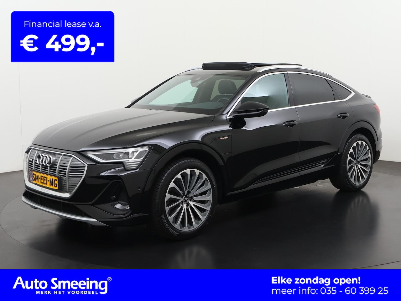Audi e-tron Sportback - 55 quattro S edition 95 kWh | SOH 96% | Panoramadak | Bang&Olufsen | S-Line | Zondag Open! - AutoWereld.nl