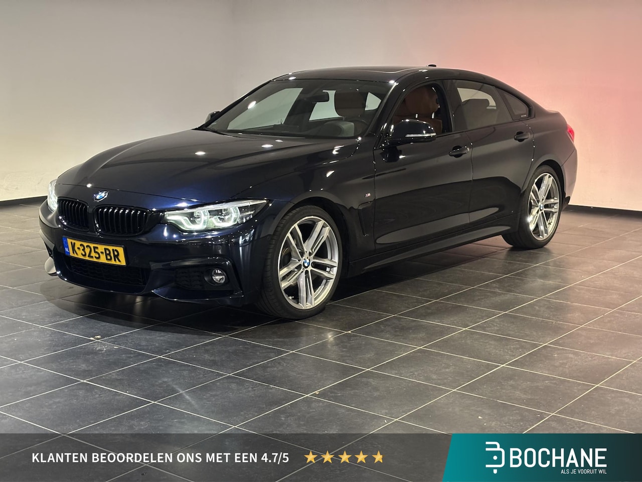 BMW 4-serie Gran Coupé - 420i High Executive Edition | M Aerodynamica | voorstoelen verwarmd | Carbon Schwarz | - AutoWereld.nl