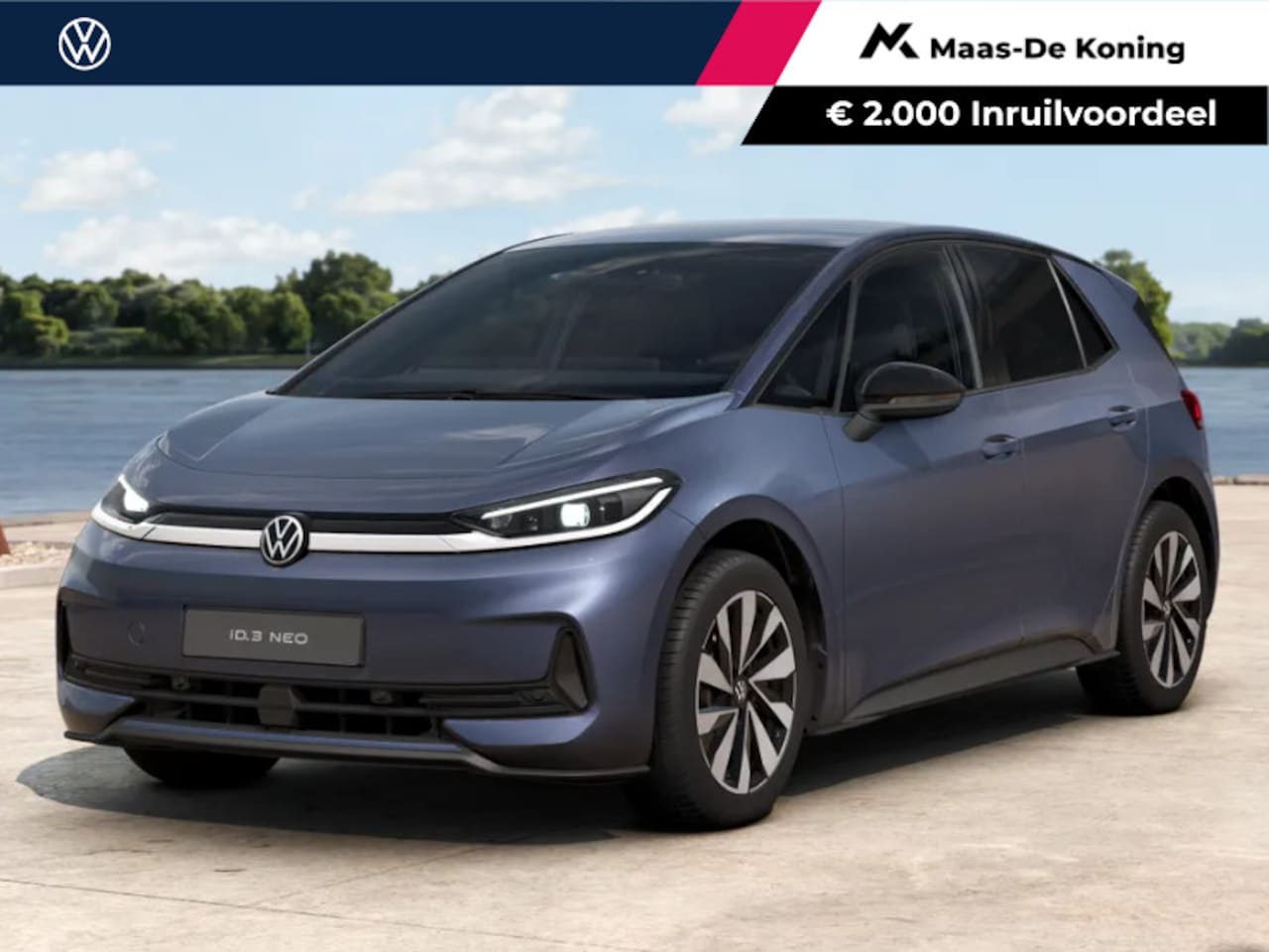 Volkswagen ID.3 Neo - Style 61 kWh accu 190 PK Elektr. aandrijving · Zijruiten achter en achterruit getint · - AutoWereld.nl