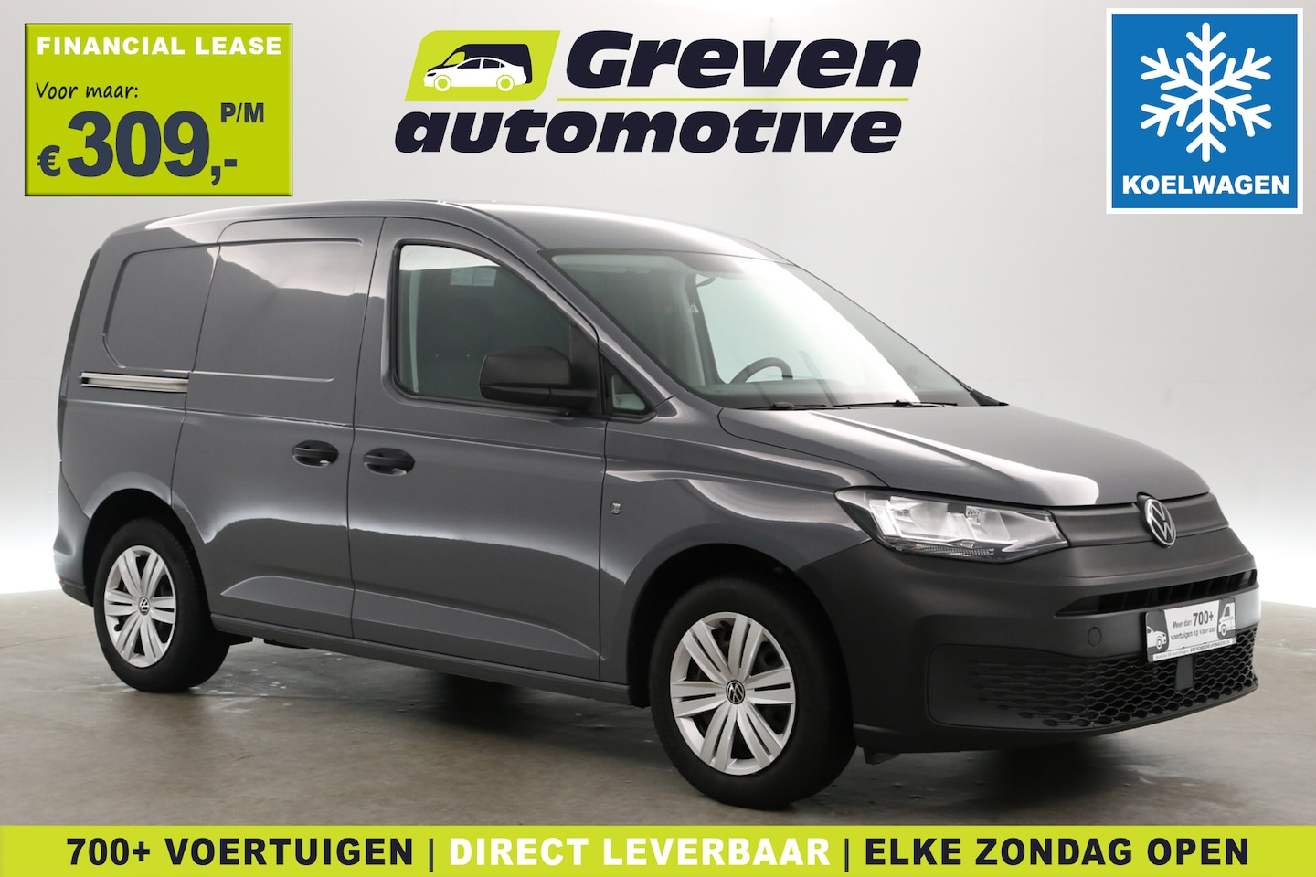 Volkswagen Caddy - 1.5 TSI 114PK | Koelwagen 0° | Benzine | Airco | Koelauto | Parkeersens. - AutoWereld.nl