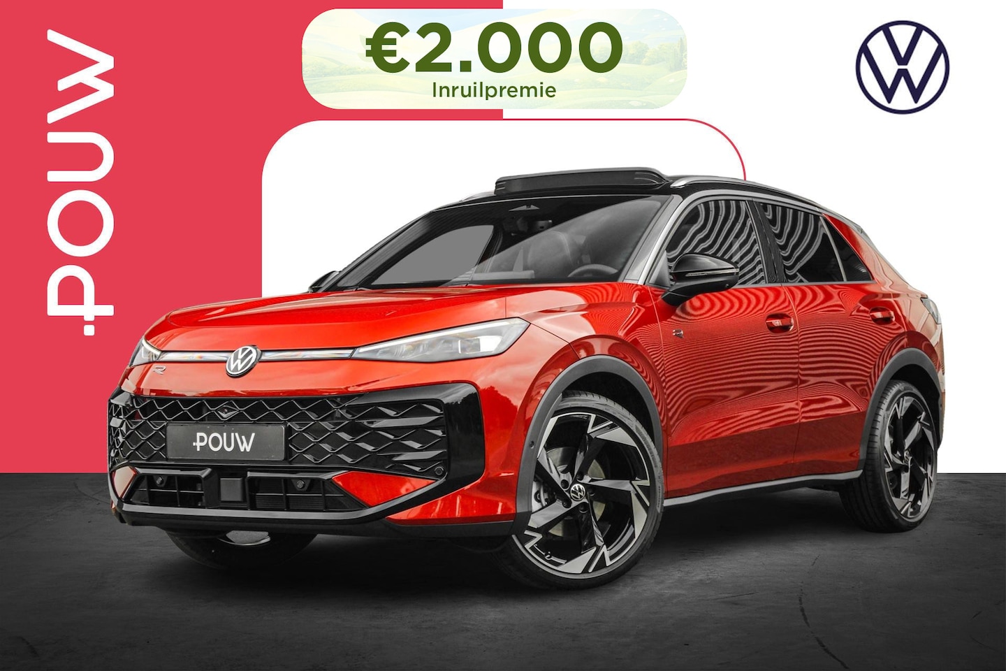 Volkswagen T-Roc - 1.5 eTsi 150pk R-Line First Edition | Panoramadak | 20" Velgen - AutoWereld.nl