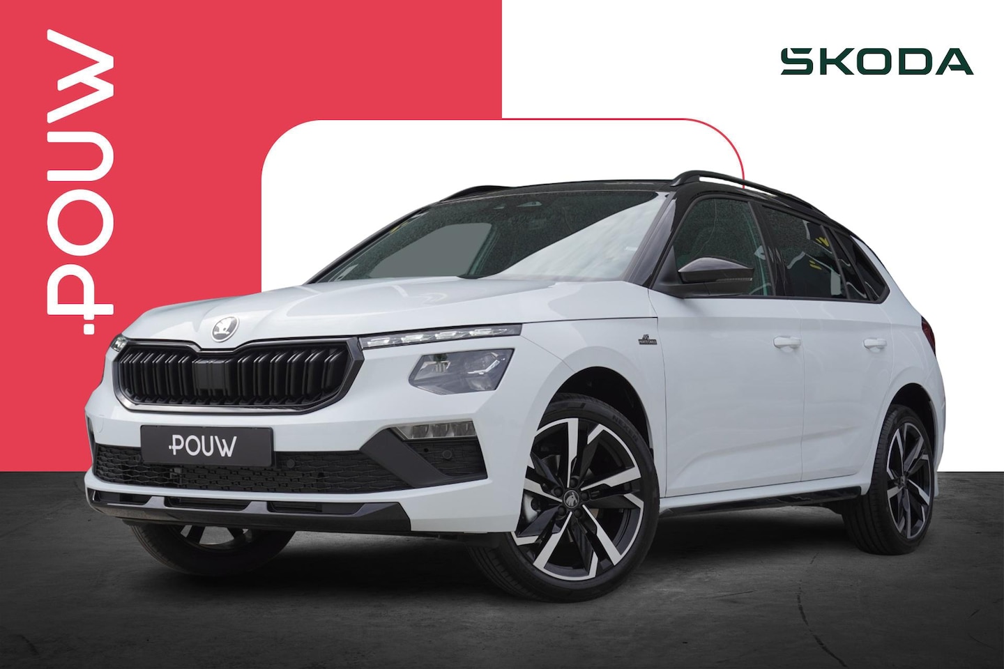 Skoda Kamiq - 1.0 TSI 115pk DSG Monte Carlo | Trekhaak Wegklapbaar | 18" Velgen - AutoWereld.nl
