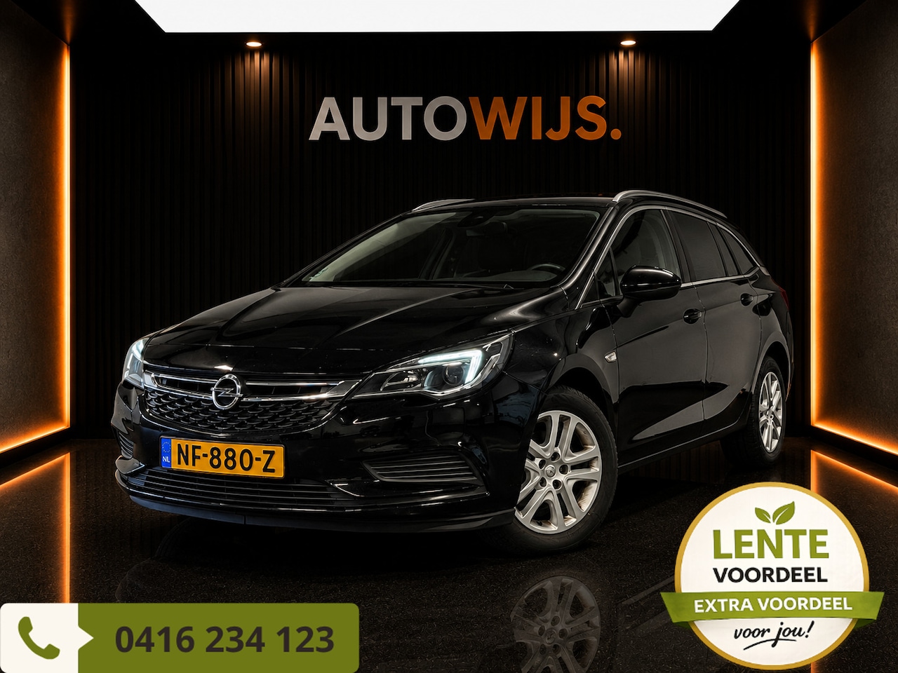 Opel Astra Sports Tourer - 1.0 Business+|NL AUTO|LED|CRUISE|GOED ONDERHOUDEN - AutoWereld.nl
