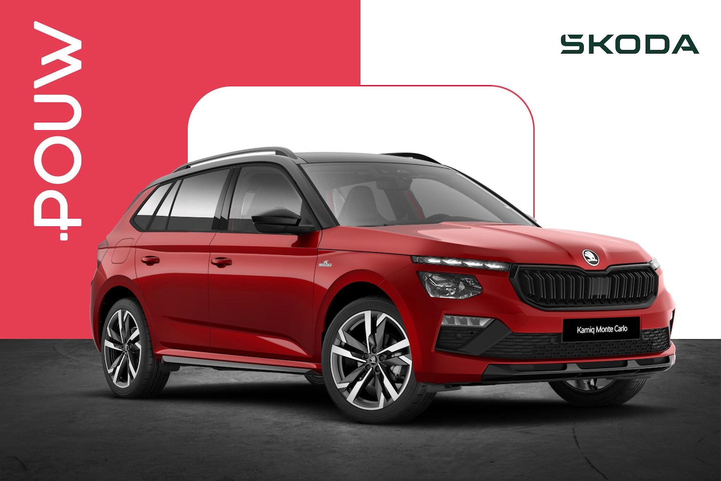 Skoda Kamiq - 1.0 TSI 115pk DSG Monte Carlo | Winter Pakket Plus | 18" Velgen - AutoWereld.nl