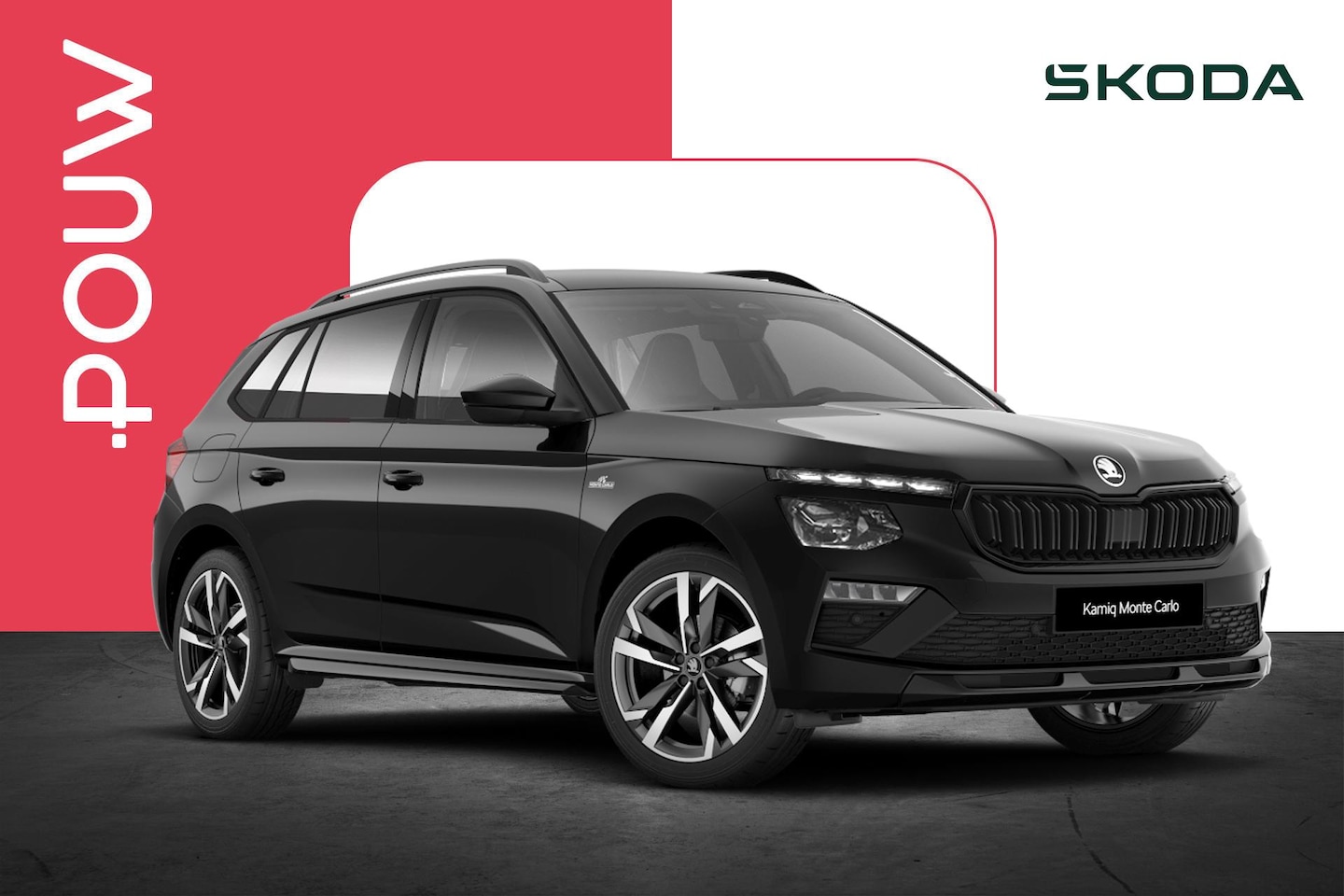 Skoda Kamiq - 1.0 TSI 115pk DSG Monte Carlo | Winter Premium Pakket & Charging | Trekhaak - AutoWereld.nl