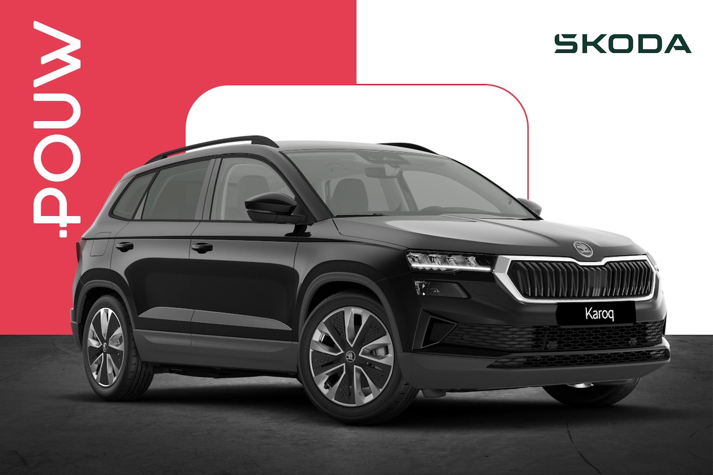 Skoda Karoq - 1.5 TSI 150pk ACT Business Edition Ultimate | 18" Velgen | Trekhaak Wegklapbaar - AutoWereld.nl