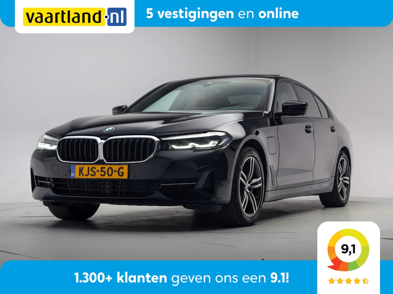 BMW 5-serie - 530e Executive [ Schuifdak Leder H/K Stuur-&stoelverwarming ] - AutoWereld.nl