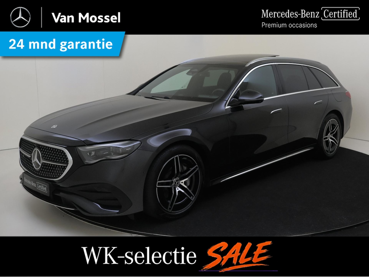 Mercedes-Benz E-klasse Estate - 300 e AMG Line / SUPERSCREEN/ Panoramadak/ Leder/ Stoelverwarming- & Ventilatie - AutoWereld.nl