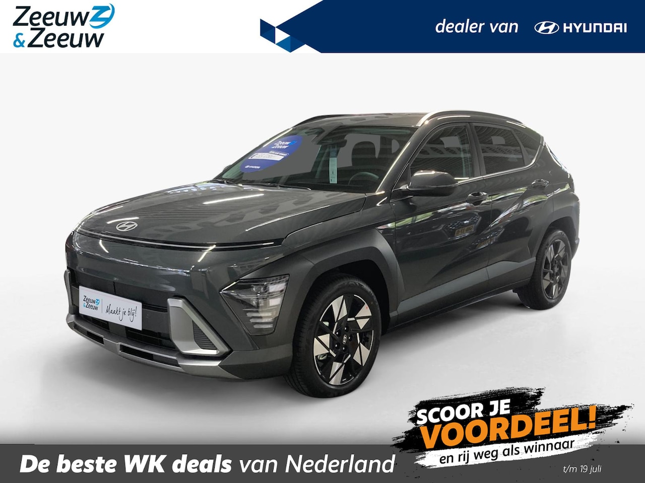 Hyundai Kona - 1.6 GDI HEV Premium | BESTE DEAL VAN NL! | VAN 42.400,- VOOR 37.950,-! RIJKLAAR | OP = OP - AutoWereld.nl