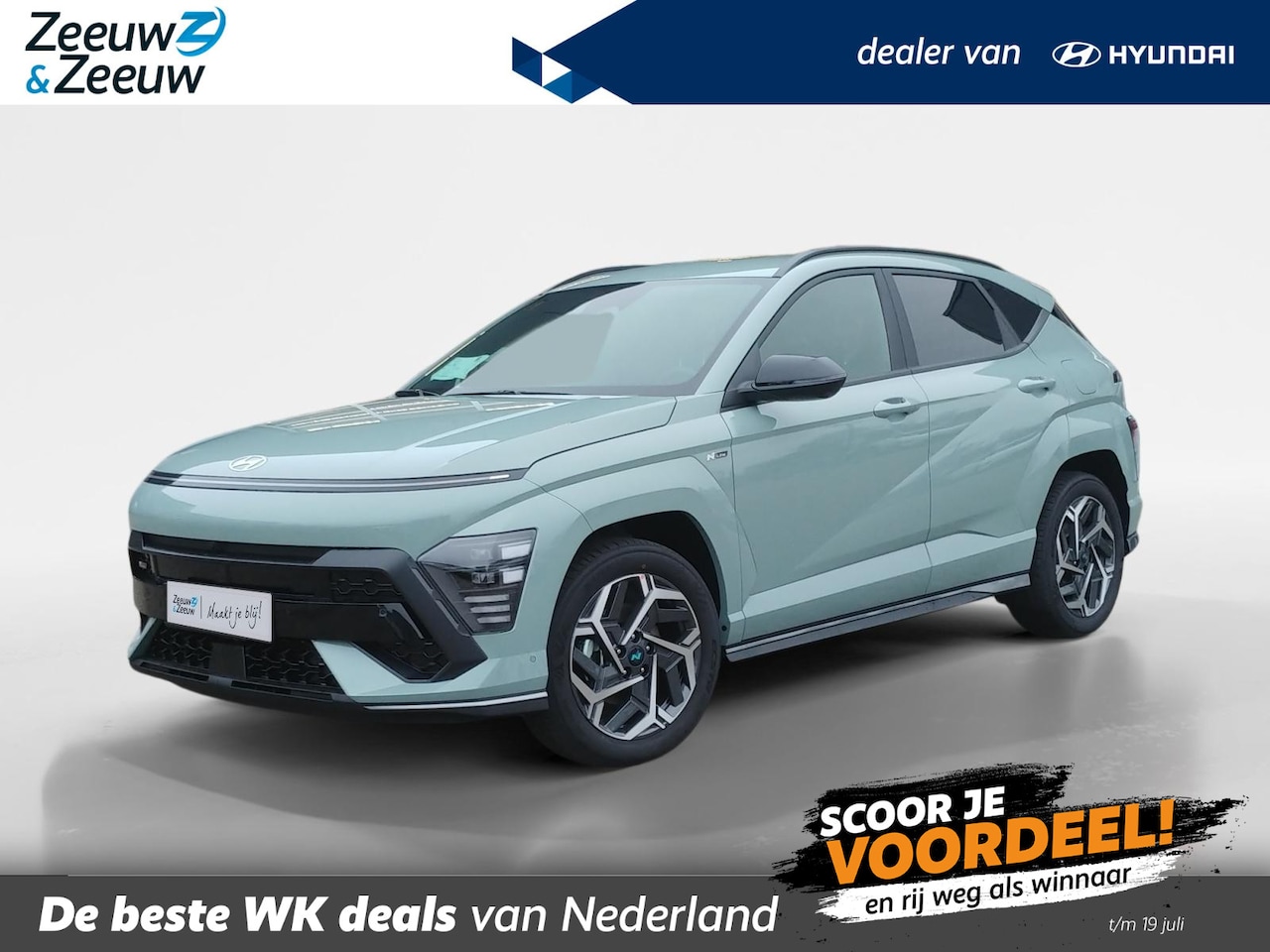 Hyundai Kona - 1.6 GDI HEV N Line | BESTE DEAL VAN NL! | VAN 43.400,- VOOR 37950,-! RIJKLAAR | OP = OP | - AutoWereld.nl