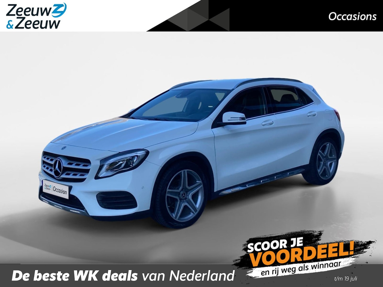 Mercedes-Benz GLA-Klasse - 180 Business Solution AMG | Mooiste Mercedes van NL! | 19''inch velgen | Elek. achterklep - AutoWereld.nl