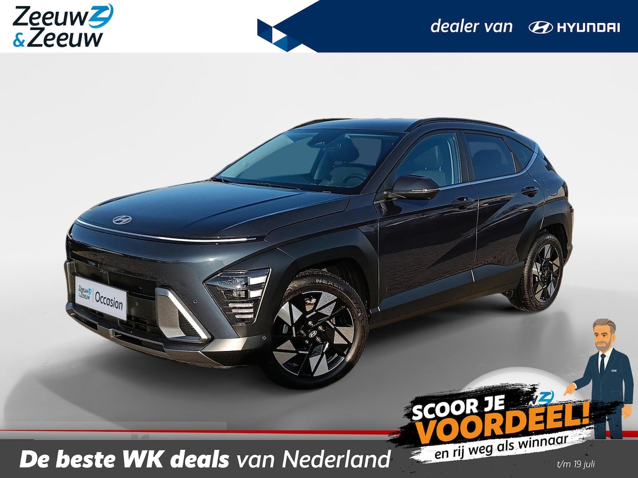 Hyundai Kona - 1.6 GDI HEV Comfort Smart | BESTE DEAL VAN NL! | VAN 39.000,- VOOR 34.250,-! RIJKLAAR | ME - AutoWereld.nl