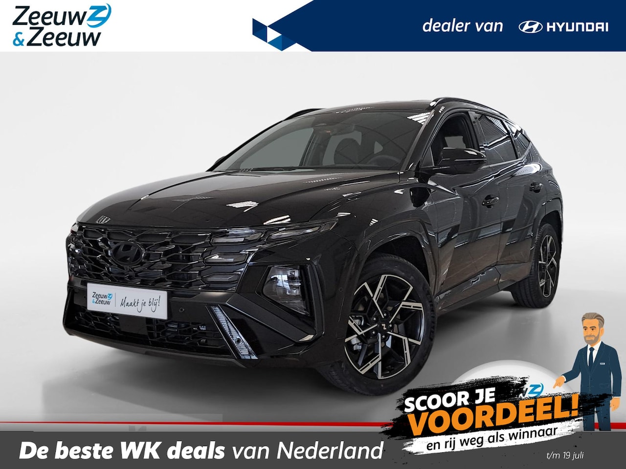 Hyundai Tucson - 1.6 T-GDI HEV N Line MY26 | BESTE DEAL VAN NL! | VAN € 53.790,- VOOR € 46.300,- | VERSCHIL - AutoWereld.nl