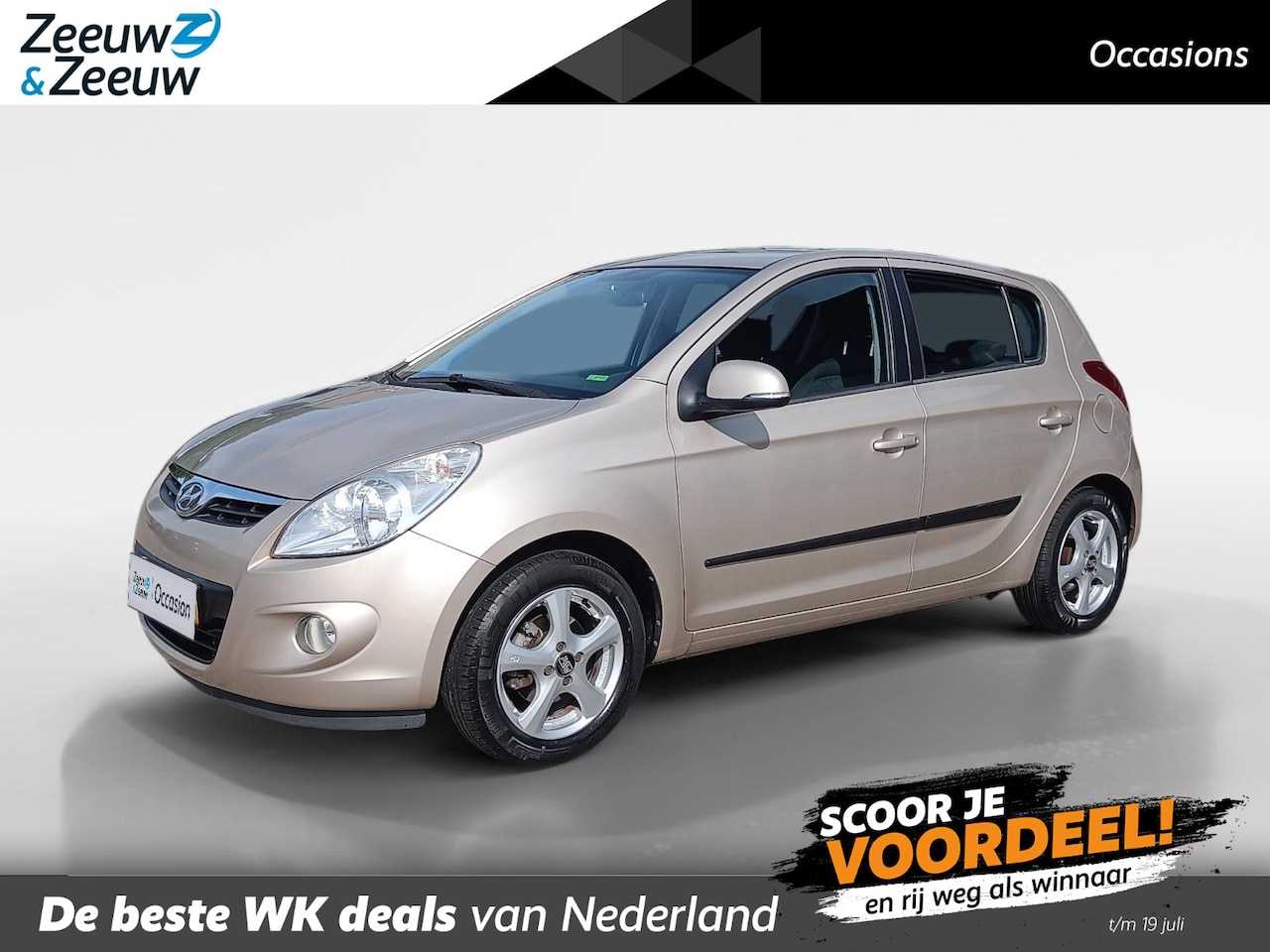 Hyundai i20 - 1.2i i-Motion | Airco | Lichtmetalen velgen | Unieke kilometerstand | - AutoWereld.nl