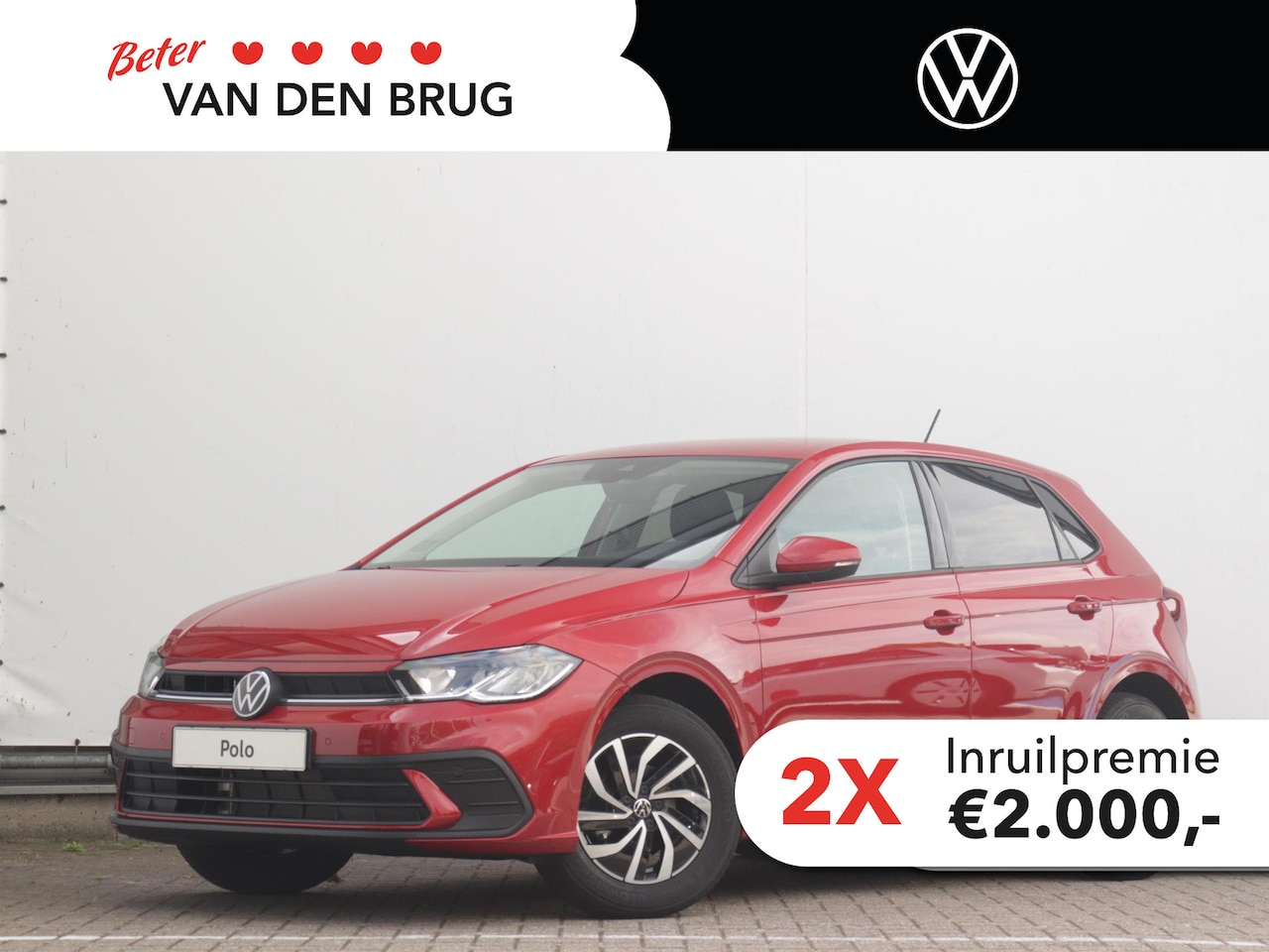 Volkswagen Polo - Life Edition 1.0 TSI 95 PK | Parkeersensoren | Achteruitrijcamera | Stoelverwarming | App- - AutoWereld.nl