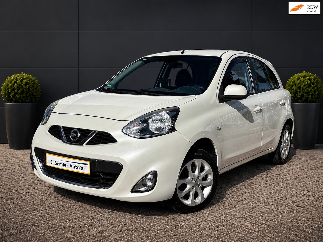 Nissan Micra - 1.2 Tekna CLIMA CRUISE CTRL MF STUUR APPLE CARPLAY - AutoWereld.nl