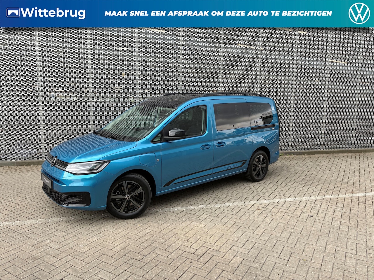 Volkswagen Caddy Maxi - 1.5 TSI Hybride Limited Edition 7 Zitter - AutoWereld.nl