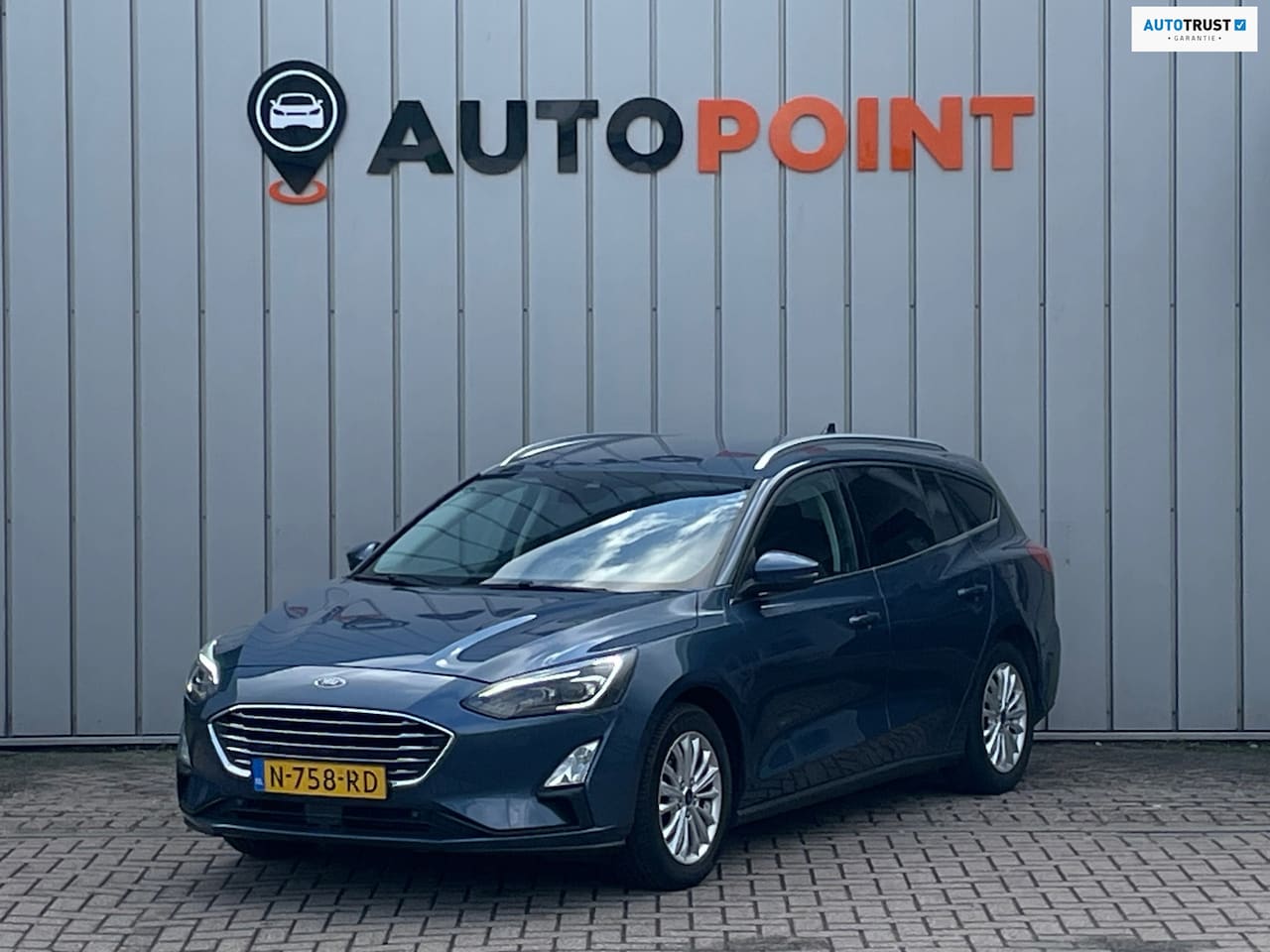 Ford Focus Wagon - 1.0 Titanium X Business AUTOMAAT 1E EIG DEALEROND|VIRTUALCOCKPIT|STOEL+STUURVRM|ADAPT.CRUI - AutoWereld.nl