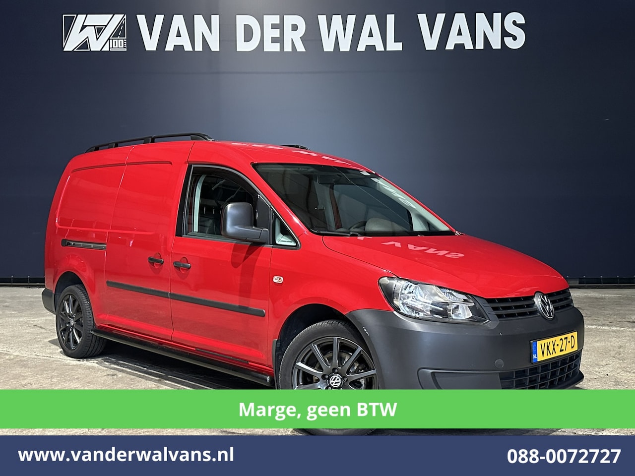 Volkswagen Caddy - 1.2 TSI **MARGE, Geen BTW** 105pk Benzine motor L2H1 Airco | LM velgen | 1400kg Trekhaak S - AutoWereld.nl